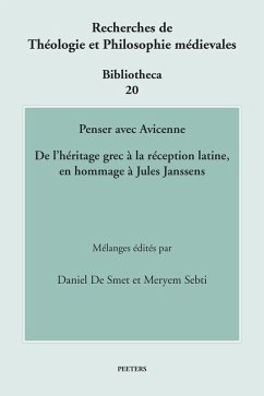 Cover Penser avec Avicenne (eBook, PDF)