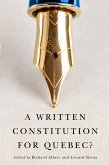 Written Constitution for Quebec? (eBook, PDF)