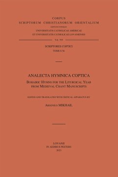 Cover Analecta Hymnica Coptica (eBook, PDF)