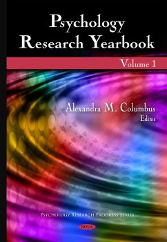 Psychology Research Yearbook. Volume 1 (eBook, PDF)