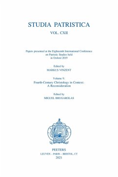 Cover Studia Patristica. Vol. CXII - Papers presented at the Eighteenth International Conference on Patristic Studies held in Oxford 2019 (eBook, PDF)