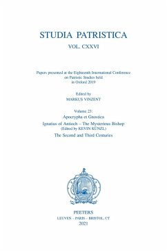 Cover Studia Patristica. Vol. CXXVI - Papers presented at the Eighteenth International Conference on Patristic Studies held in Oxford 2019 (eBook, PDF)