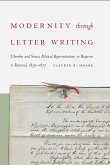 Modernity through Letter Writing (eBook, PDF)