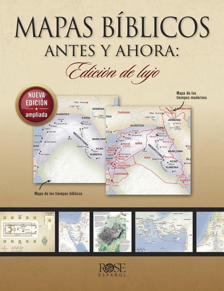 Mapas bíblicos antes y ahora: Edición de lujo (eBook, ePUB) Mapas bíblicos antes y ahora: Edición de lujo (eBook, ePUB)