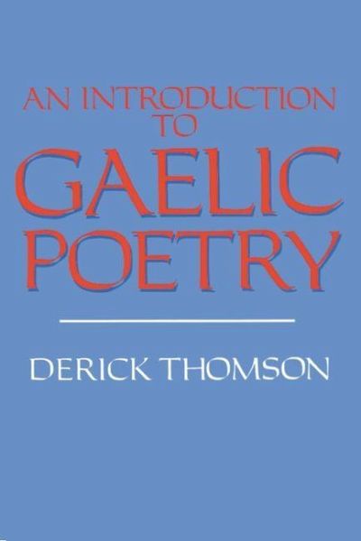 Introduction to Gaelic Poetry (eBook, PDF) Introduction to Gaelic Poetry (eBook, PDF)