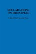 Declarations on Principles (eBook, PDF) - Bild 1