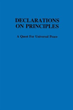 Cover Declarations on Principles (eBook, PDF)