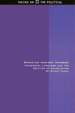 Speaking Against Number (eBook, PDF) - Elden, Stuart