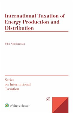 Cover International Taxation of Energy Production and Distribution (eBook, PDF)
