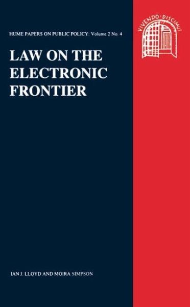 Law on the Electronic Frontier (eBook, PDF) Law on the Electronic Frontier (eBook, PDF)