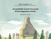 Acceptabilité sociale d'un projet de développement minier (eBook, PDF)