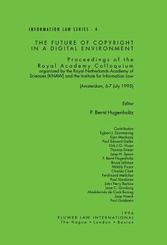 Cover Future of Copyright in a Digital Environment (eBook, PDF)