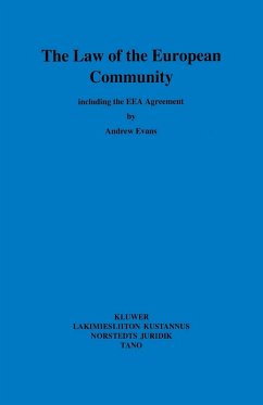 Cover Law of the European Community: including the EEA Agreement (eBook, PDF)