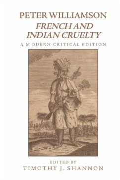 Cover Peter Williamson, French and Indian Cruelty (eBook, PDF)