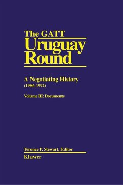 Cover GATT Uruguay Round: A Negotiating History (1986-1992) (eBook, PDF)