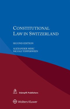 Cover Constitutional Law in Switzerland (eBook, PDF)