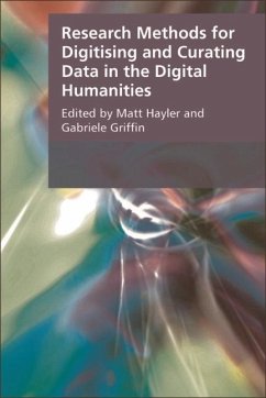 Cover Research Methods for Creating and Curating Data in the Digital Humanities (eBook, PDF)