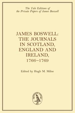 James Boswell, The Journals in Scotland, England and Ireland, 1766-1769 (eBook, PDF) - Boswell, James