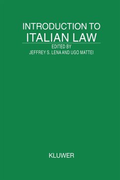 Introduction to Italian Law (eBook, PDF)