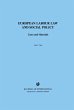 European Labour Law and Social Policy... - Bild 1