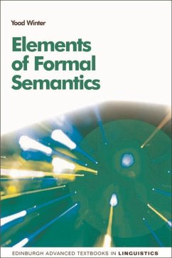 Elements of Formal Semantics (eBook, ePUB) - Winter, Yoad
