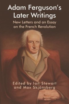 Adam Ferguson's Later Writings (eBook, ePUB)