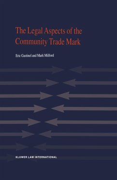 Cover Legal Aspects of the Community Trade Mark (eBook, PDF)