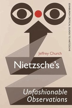 Cover Nietzsche's Unfashionable Observations (eBook, ePUB)