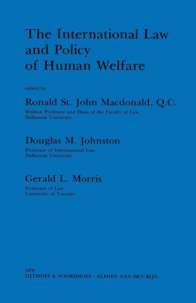 International Law and Policy of Human Welfare (eBook, PDF)