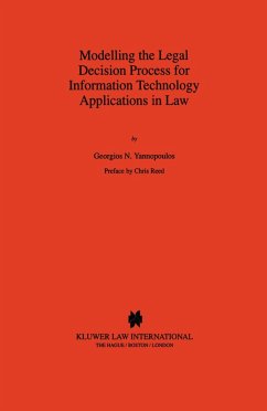 Cover Modelling the Legal Decision Process for Information Technology Applications in Law (eBook, PDF)