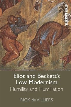 Cover Eliot and Beckett's Low Modernism (eBook, PDF)