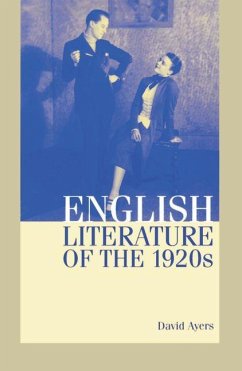 Cover English Literature of the 1920s (eBook, PDF)