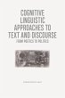 Cognitive Linguistic Approaches to Text... - Bild 1