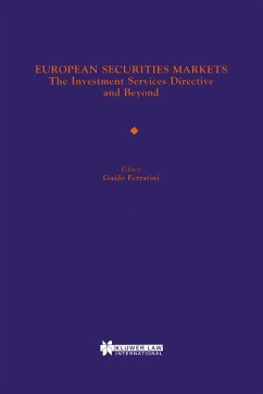 Cover European Securities Markets (eBook, PDF)