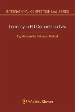 Leniency in EU Competition Law (eBook, PDF) - Barlund, Ingrid Margrethe Halvorsen