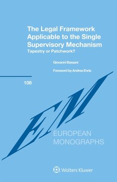 Legal Framework Applicable to the Single Supervisory Mechanism (eBook, PDF) - Bassani, Giovanni