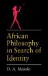 African Philosophy in Search of... - Bild 1