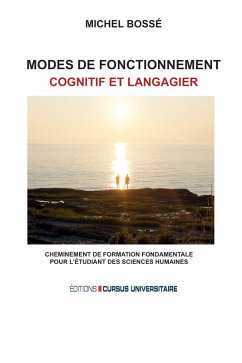 Modes de fonctionnement cognitif et langagier (eBook, PDF) - Bosse
