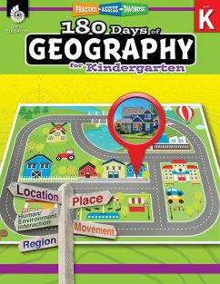 Cover 180 Days of Geography for Kindergarten (eBook, PDF)