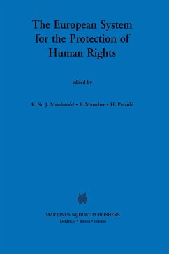 European System for the Protection of Human Rights (eBook, PDF)