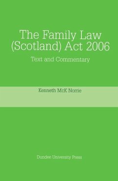 Cover Family Law (Scotland) Act 2006 (eBook, PDF)