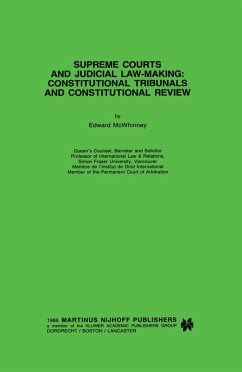 Cover Supreme Courts and Judicial Law-Making: Constitutional Tribunals and Constitutional Review (eBook, PDF)