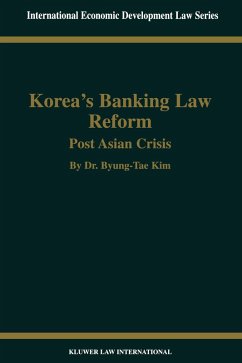 Cover Korea's Banking Law Reform: Post Asian Crisis (eBook, PDF)