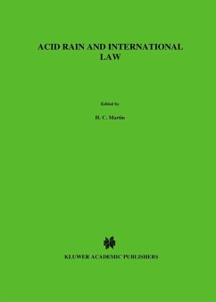 Cover Acid Rain and International Law (eBook, PDF)