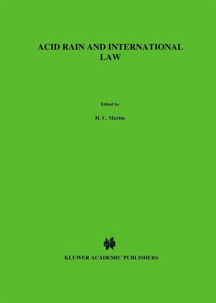 Acid Rain and International Law (eBook, PDF) Acid Rain and International Law (eBook, PDF)