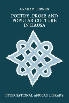 Cover Poetry, Prose and Popular Culture in Hausa (eBook, PDF)