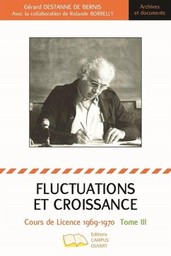 Cover Fluctuations et croissance Tome III (eBook, PDF)
