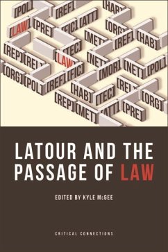 Cover Latour and the Passage of Law (eBook, ePUB)