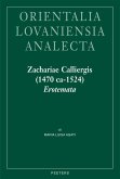 Zachariae Calliergis (1470 ca-1524) Erotemata (eBook, PDF)
