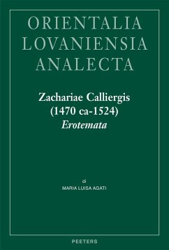 Zachariae Calliergis (1470 ca-1524) Erotemata (eBook, PDF) - Agati, M. L.